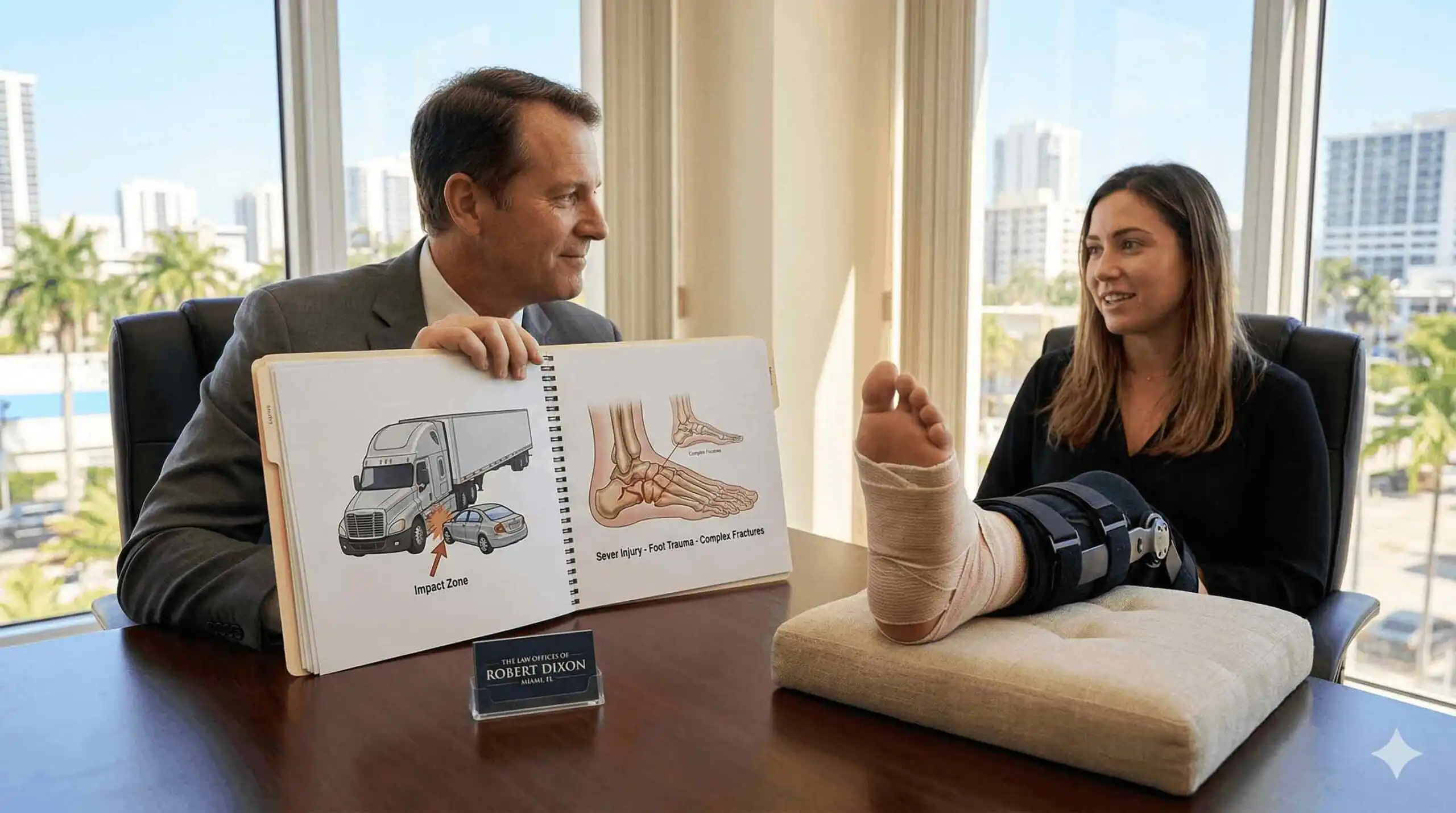 Foot Injuries in Truck Accidents
