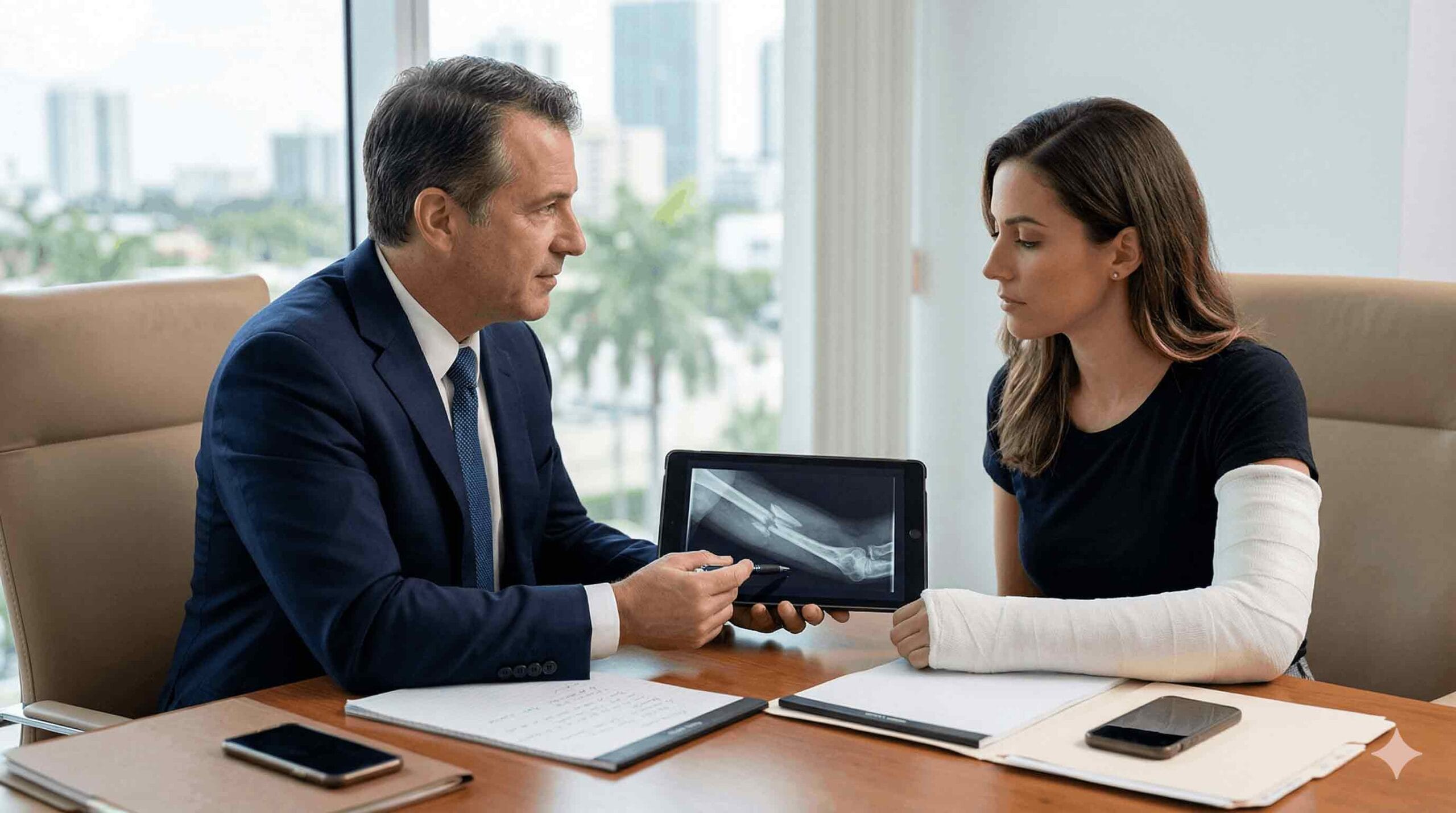 Fractured Bones in Truck Accidents