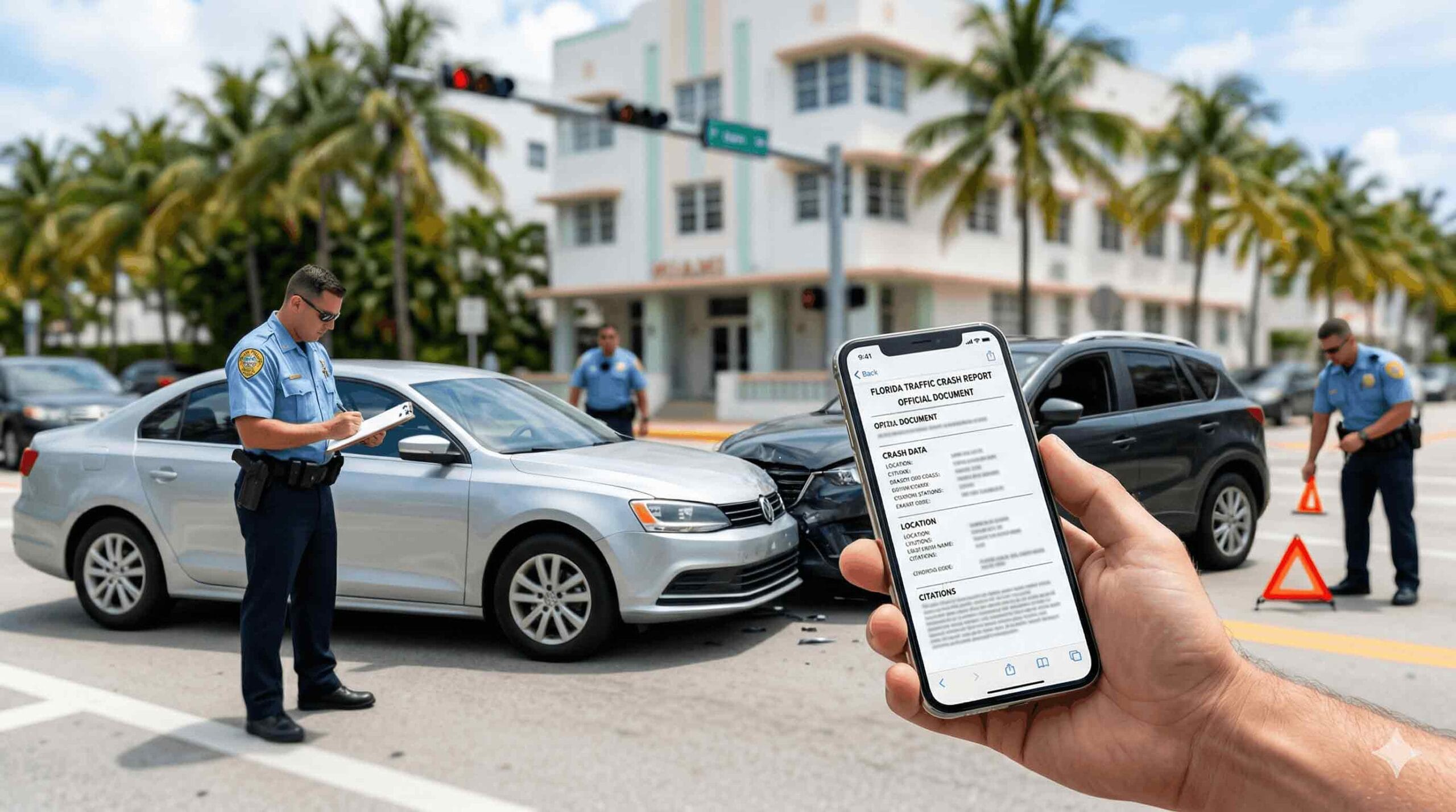 Using Police Reports After an Accident