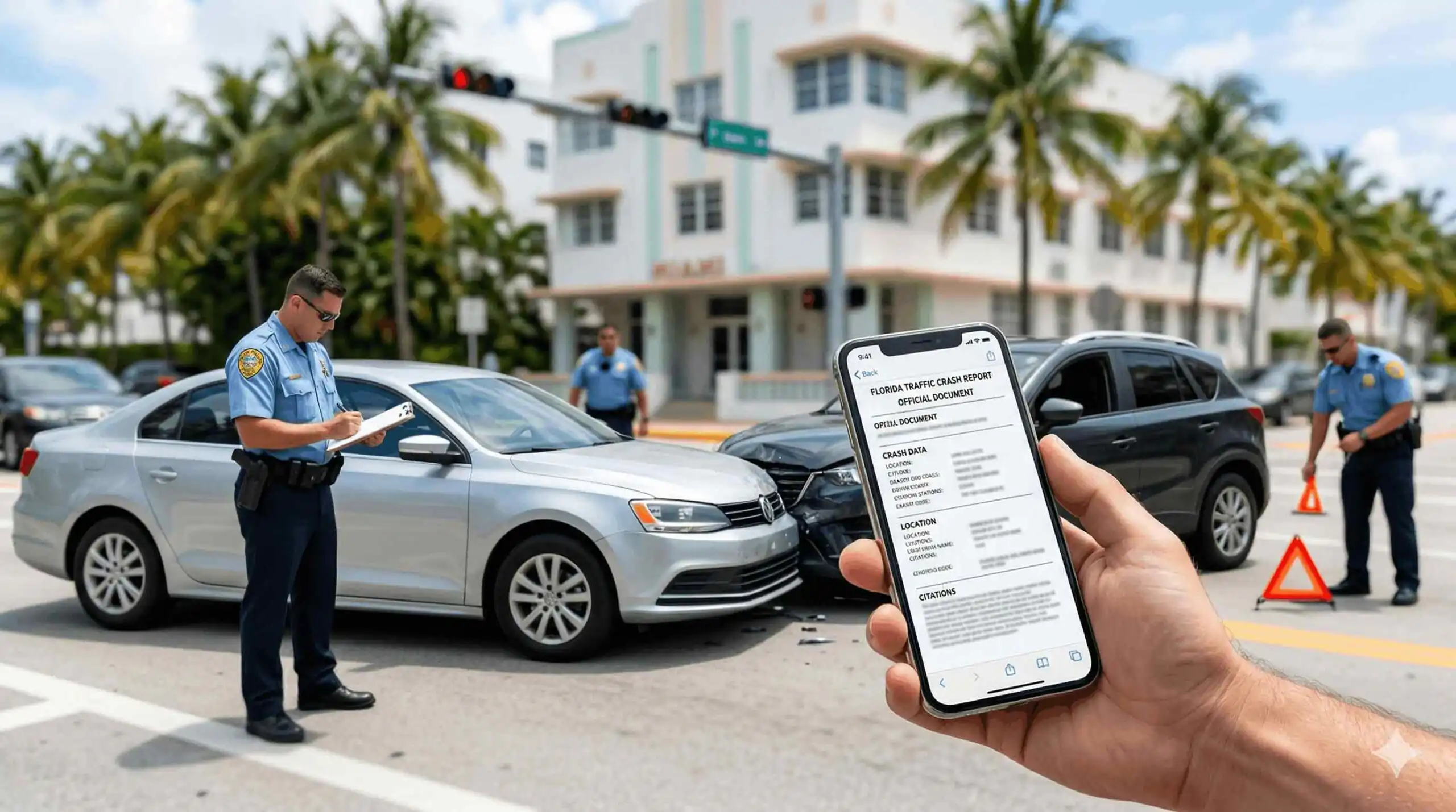 Using Police Reports After an Accident